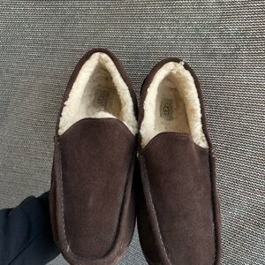 UGG Brown Suede Slippers